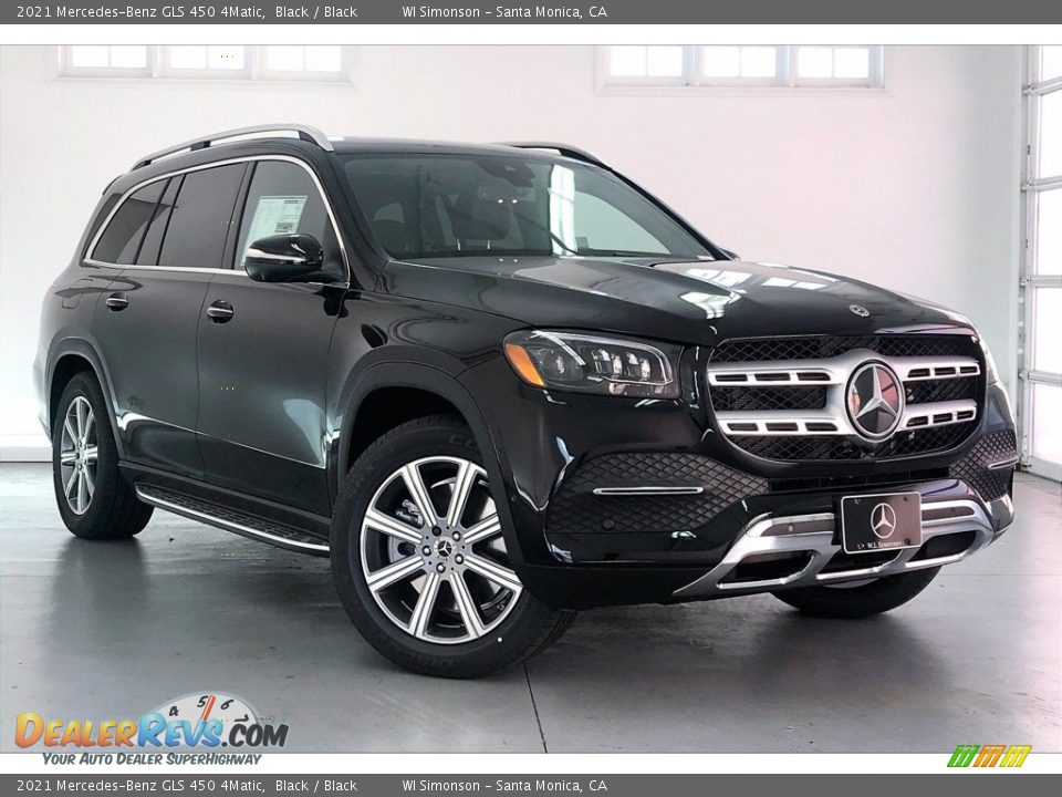 2021 Mercedes-Benz GLS 450 4Matic Black / Black Photo #12