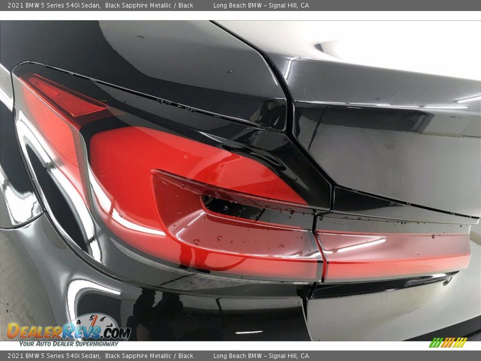 2021 BMW 5 Series 540i Sedan Black Sapphire Metallic / Black Photo #16