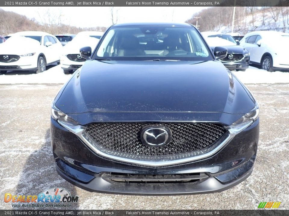 2021 Mazda CX-5 Grand Touring AWD Jet Black Mica / Black Photo #4