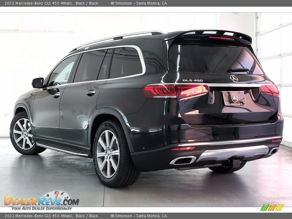 2021 Mercedes-Benz GLS 450 4Matic Black / Black Photo #2