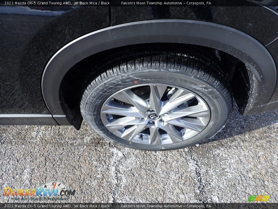 2021 Mazda CX-5 Grand Touring AWD Jet Black Mica / Black Photo #7