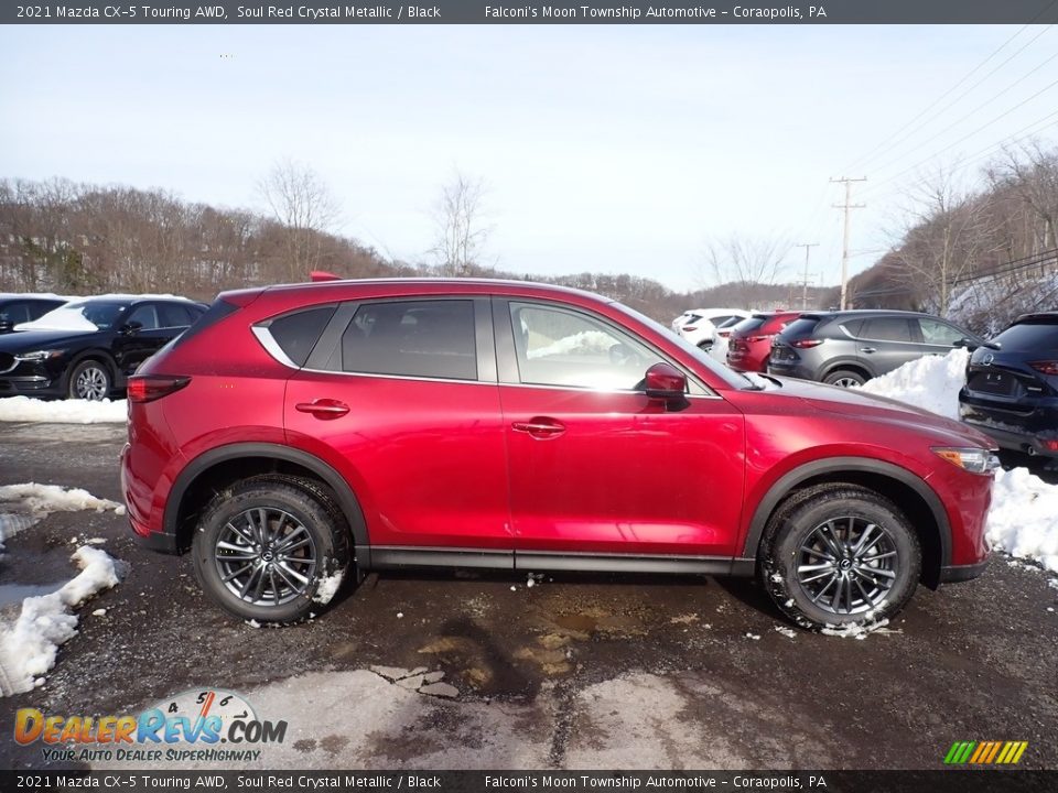 2021 Mazda CX-5 Touring AWD Soul Red Crystal Metallic / Black Photo #1