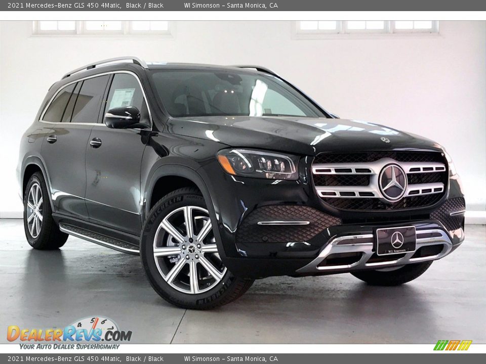 2021 Mercedes-Benz GLS 450 4Matic Black / Black Photo #12