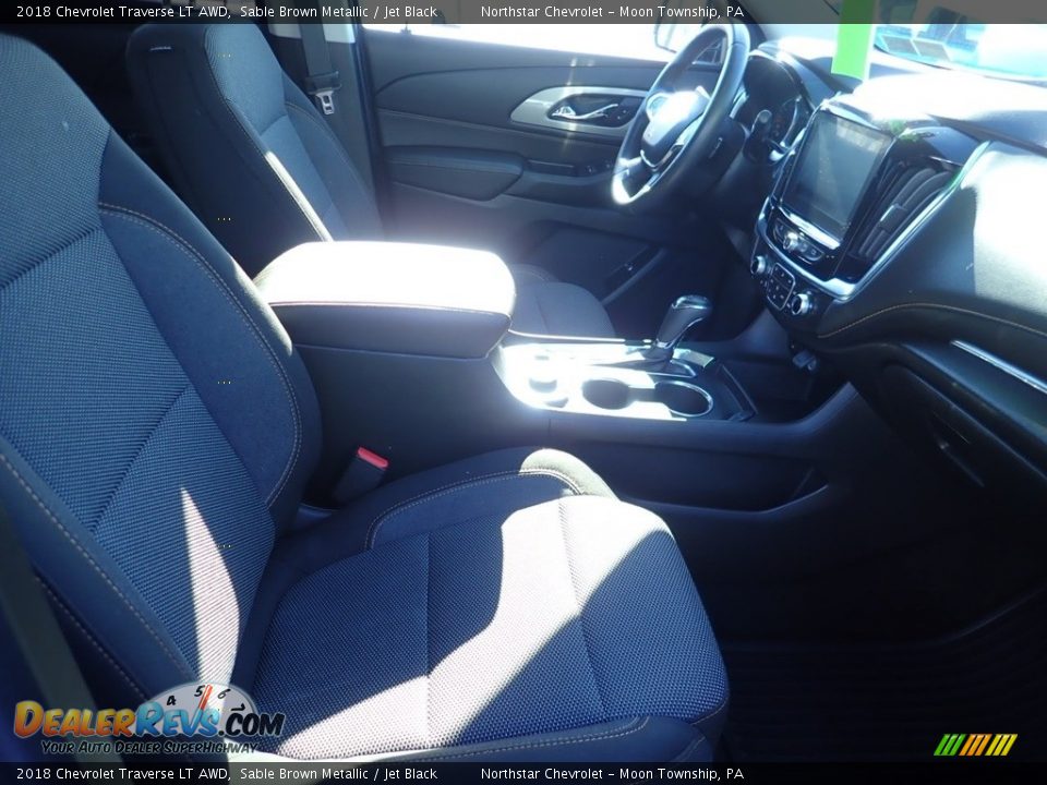 2018 Chevrolet Traverse LT AWD Sable Brown Metallic / Jet Black Photo #15