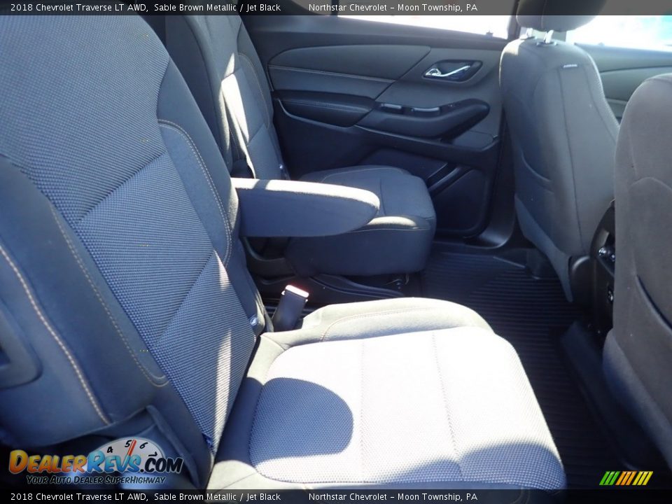 2018 Chevrolet Traverse LT AWD Sable Brown Metallic / Jet Black Photo #18