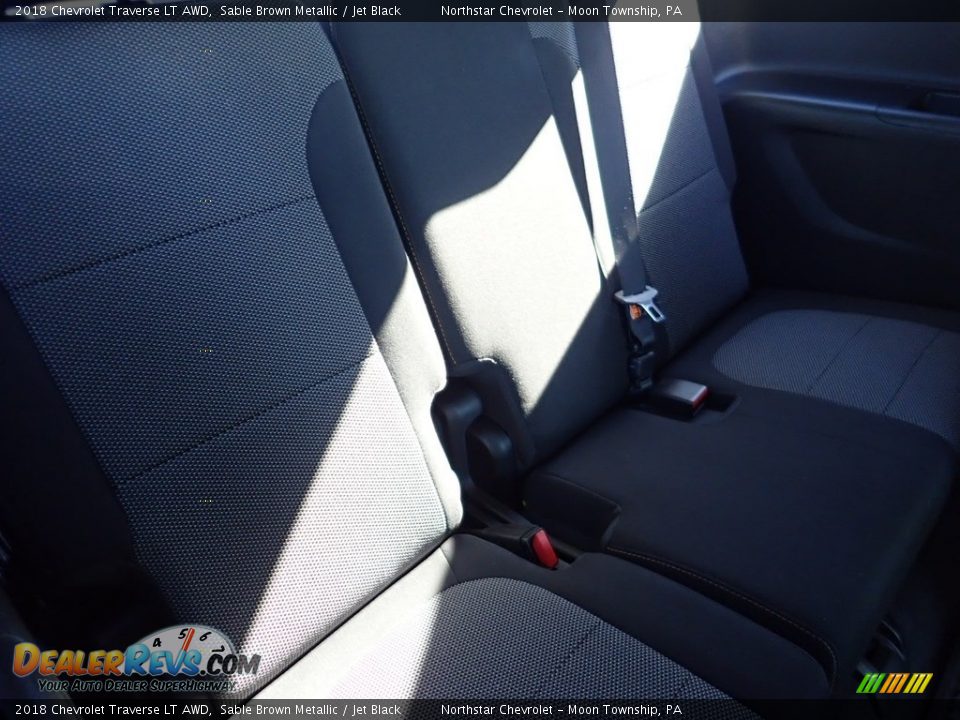 2018 Chevrolet Traverse LT AWD Sable Brown Metallic / Jet Black Photo #19