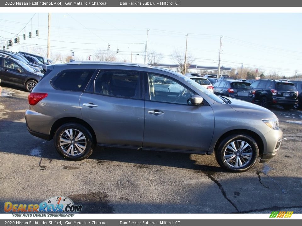 2020 Nissan Pathfinder SL 4x4 Gun Metallic / Charcoal Photo #4