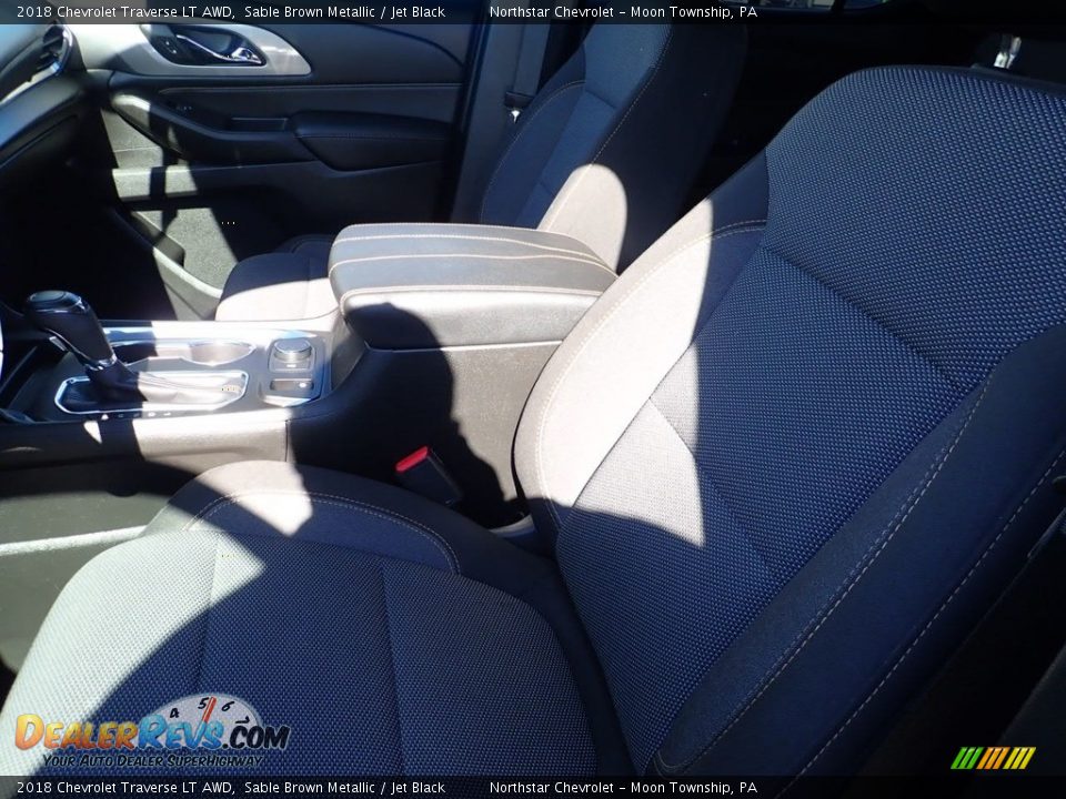 2018 Chevrolet Traverse LT AWD Sable Brown Metallic / Jet Black Photo #20