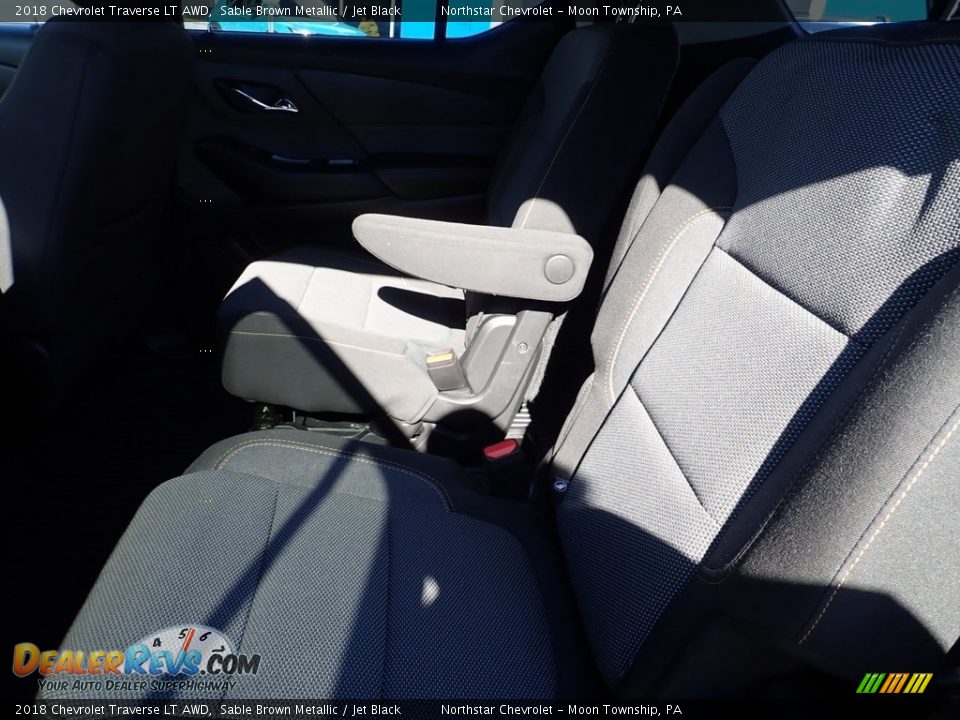 2018 Chevrolet Traverse LT AWD Sable Brown Metallic / Jet Black Photo #21