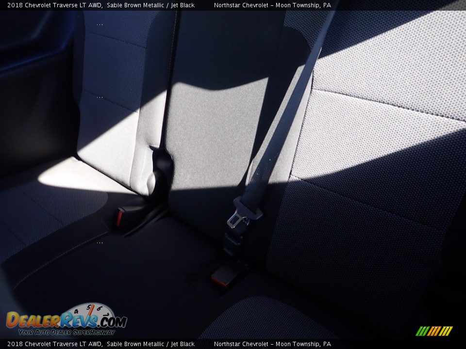 2018 Chevrolet Traverse LT AWD Sable Brown Metallic / Jet Black Photo #22