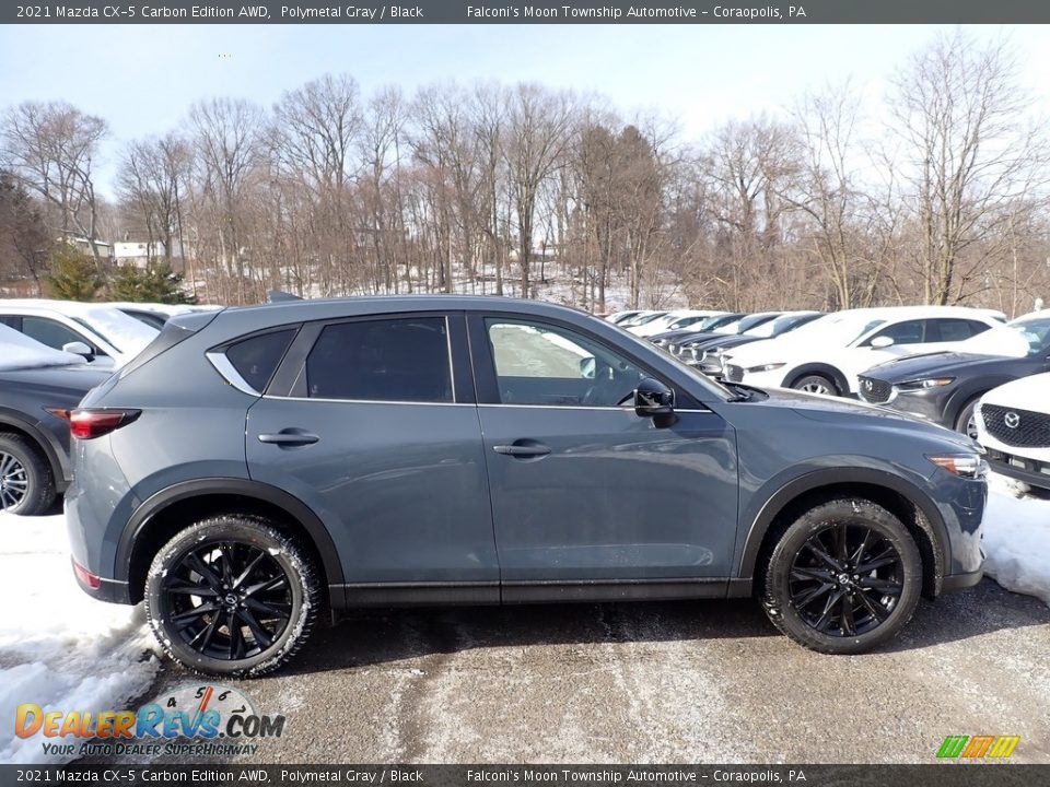 2021 Mazda CX-5 Carbon Edition AWD Polymetal Gray / Black Photo #1