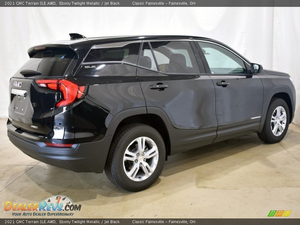 2021 GMC Terrain SLE AWD Ebony Twilight Metallic / Jet Black Photo #2