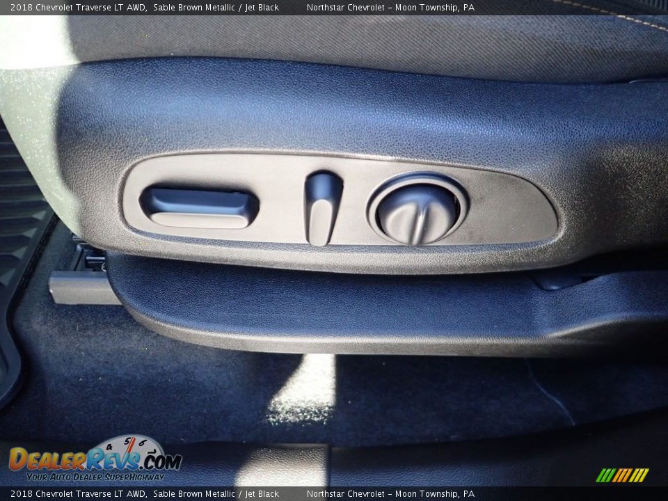 2018 Chevrolet Traverse LT AWD Sable Brown Metallic / Jet Black Photo #25