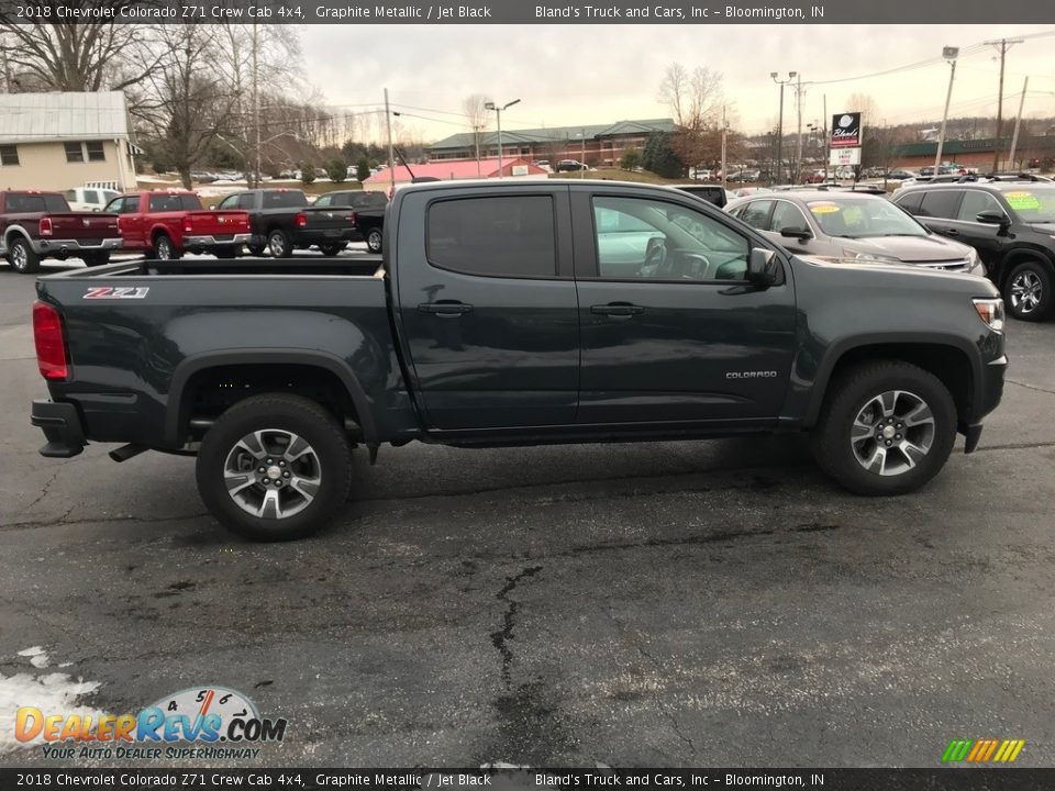 2018 Chevrolet Colorado Z71 Crew Cab 4x4 Graphite Metallic / Jet Black Photo #6