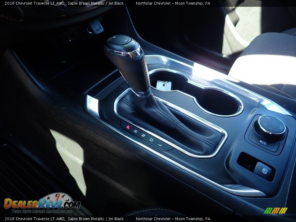 2018 Chevrolet Traverse LT AWD Sable Brown Metallic / Jet Black Photo #26