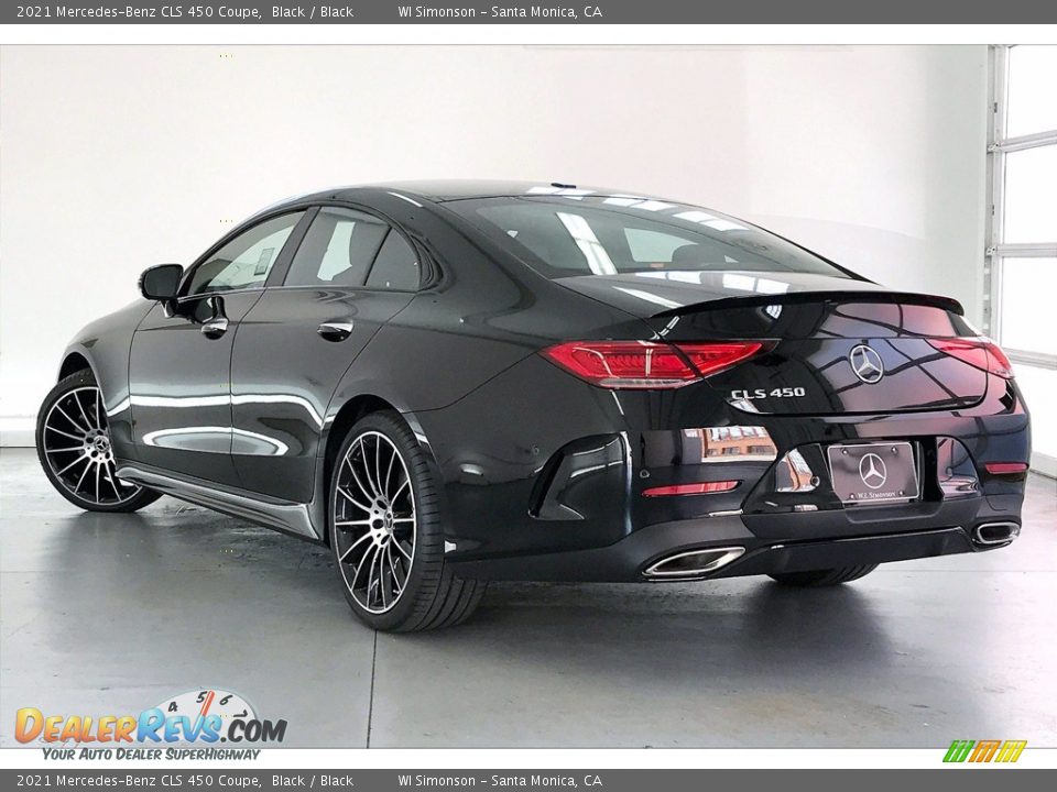 2021 Mercedes-Benz CLS 450 Coupe Black / Black Photo #2