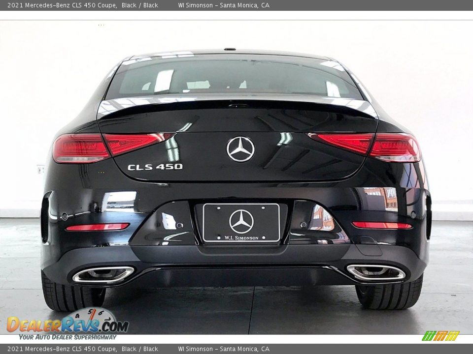 2021 Mercedes-Benz CLS 450 Coupe Black / Black Photo #3