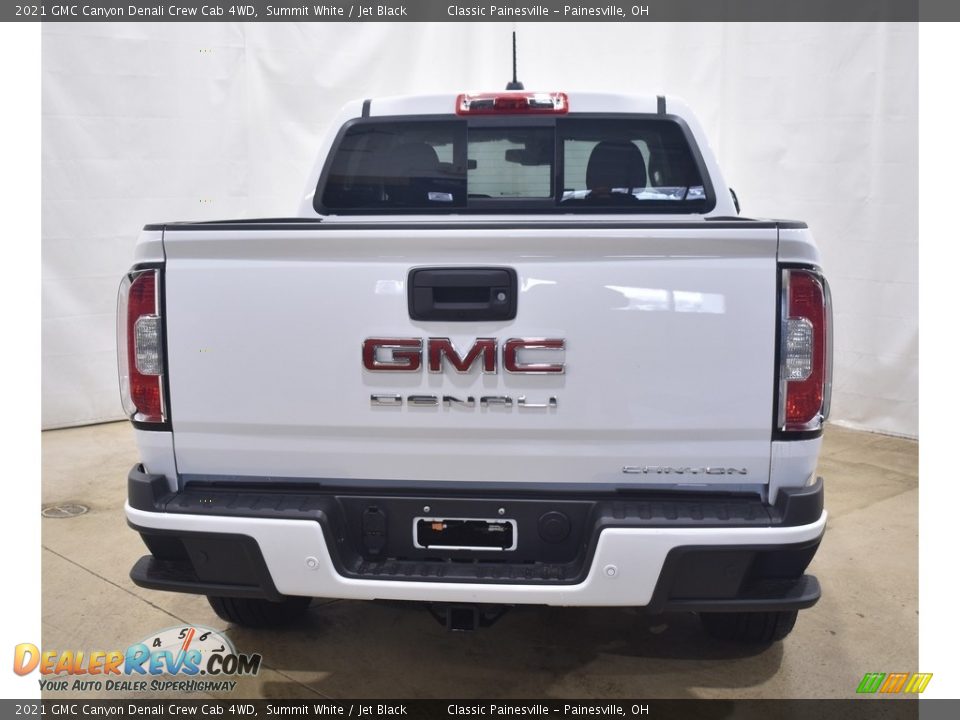 2021 GMC Canyon Denali Crew Cab 4WD Summit White / Jet Black Photo #3