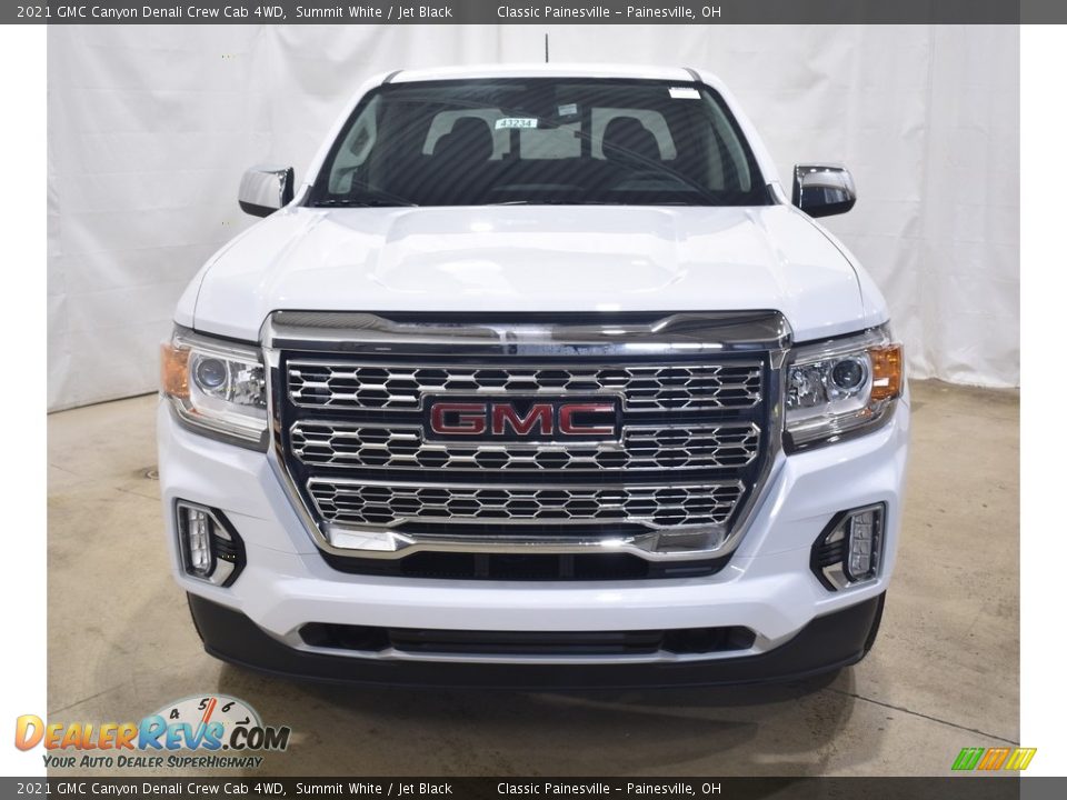 2021 GMC Canyon Denali Crew Cab 4WD Summit White / Jet Black Photo #4