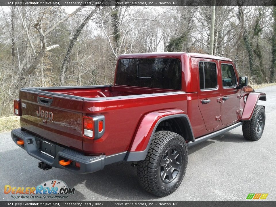 2021 Jeep Gladiator Mojave 4x4 Snazzberry Pearl / Black Photo #6