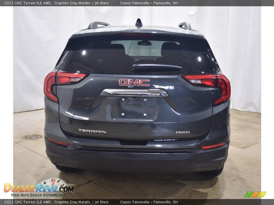 2021 GMC Terrain SLE AWD Graphite Gray Metallic / Jet Black Photo #3