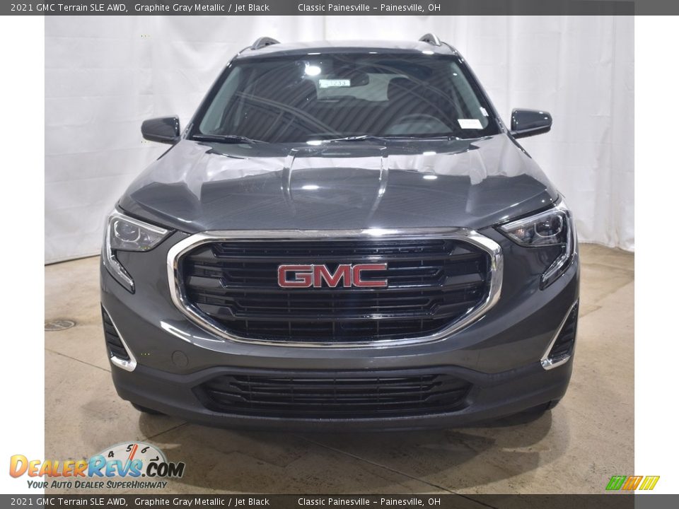 2021 GMC Terrain SLE AWD Graphite Gray Metallic / Jet Black Photo #4