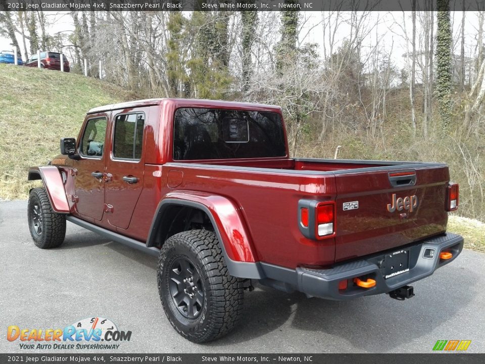 2021 Jeep Gladiator Mojave 4x4 Snazzberry Pearl / Black Photo #9