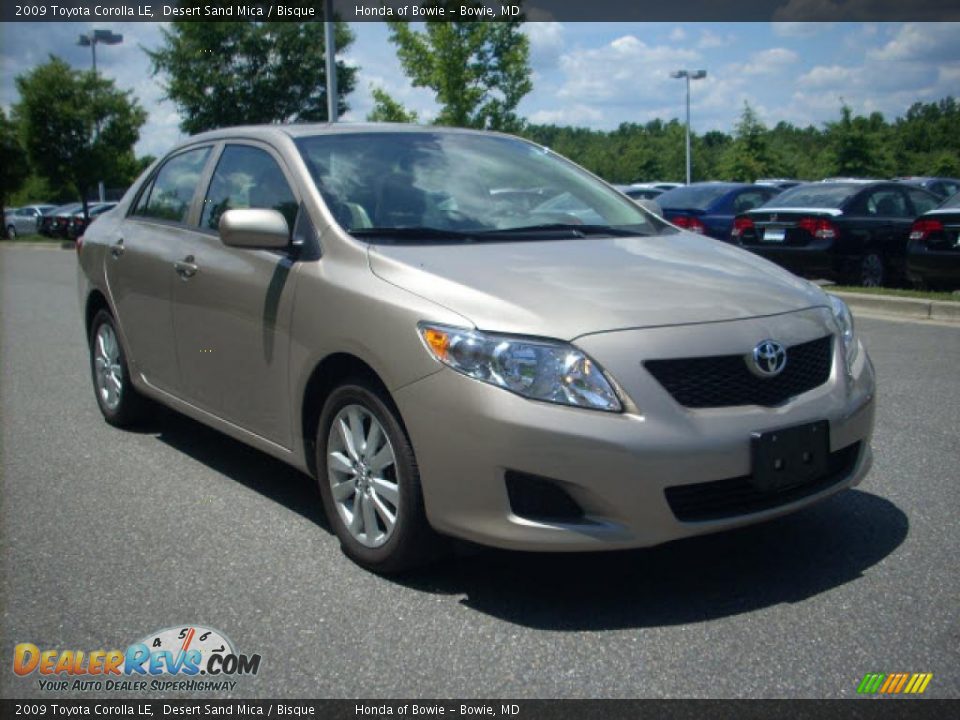 2009 Toyota Corolla LE Desert Sand Mica / Bisque Photo #1
