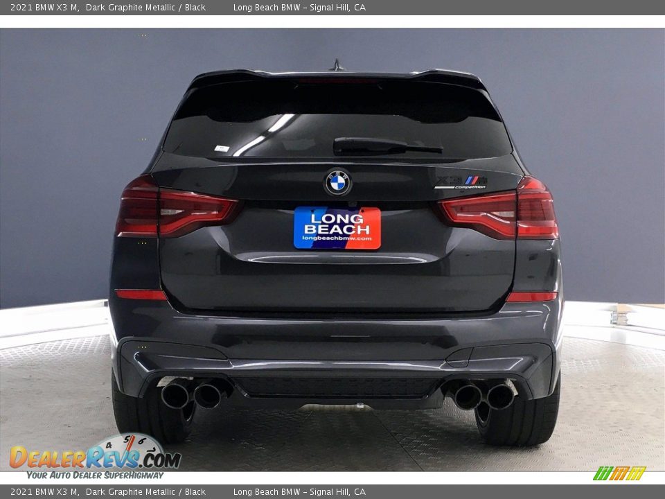 2021 BMW X3 M Dark Graphite Metallic / Black Photo #4
