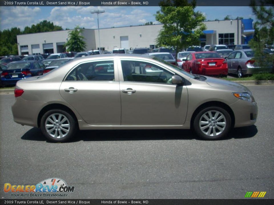 2009 Toyota Corolla LE Desert Sand Mica / Bisque Photo #2