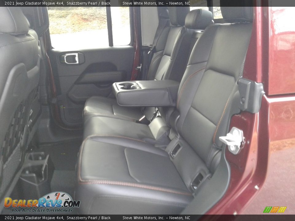 Rear Seat of 2021 Jeep Gladiator Mojave 4x4 Photo #14