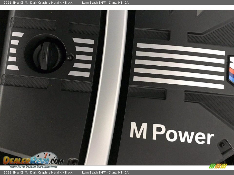 2021 BMW X3 M Dark Graphite Metallic / Black Photo #11