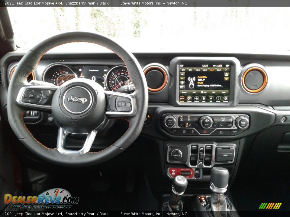 Dashboard of 2021 Jeep Gladiator Mojave 4x4 Photo #18