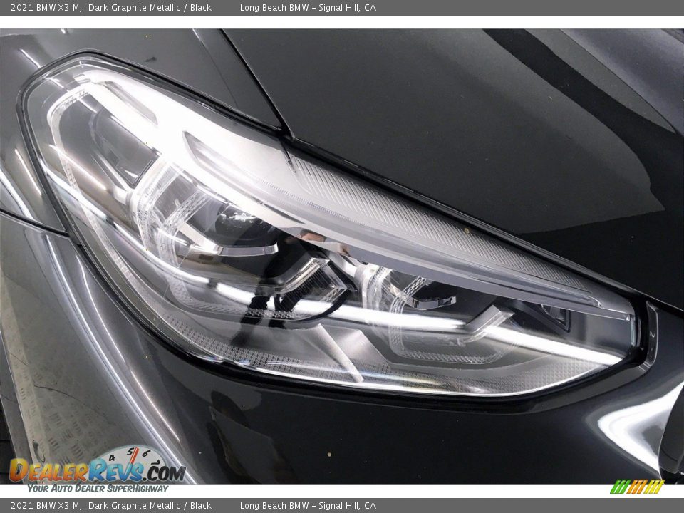 2021 BMW X3 M Dark Graphite Metallic / Black Photo #15