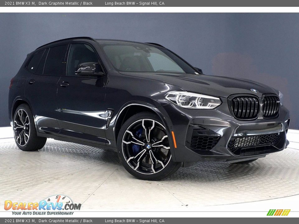 Front 3/4 View of 2021 BMW X3 M  Photo #19