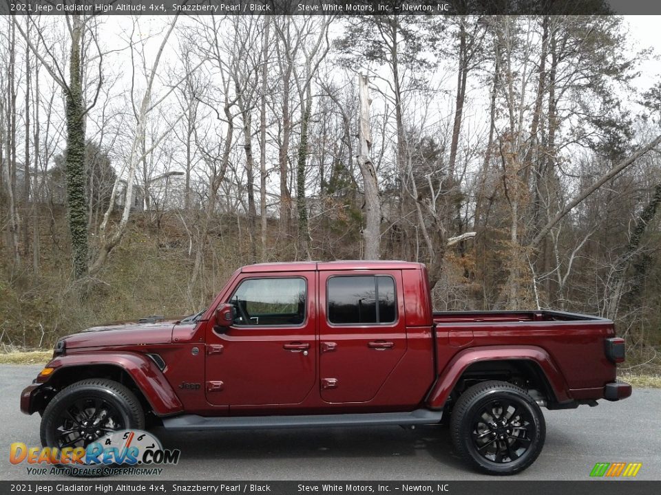 2021 Jeep Gladiator High Altitude 4x4 Snazzberry Pearl / Black Photo #1