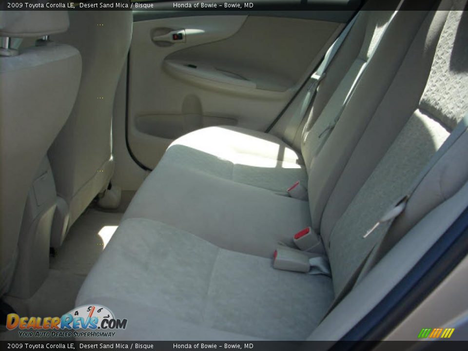 2009 Toyota Corolla LE Desert Sand Mica / Bisque Photo #12