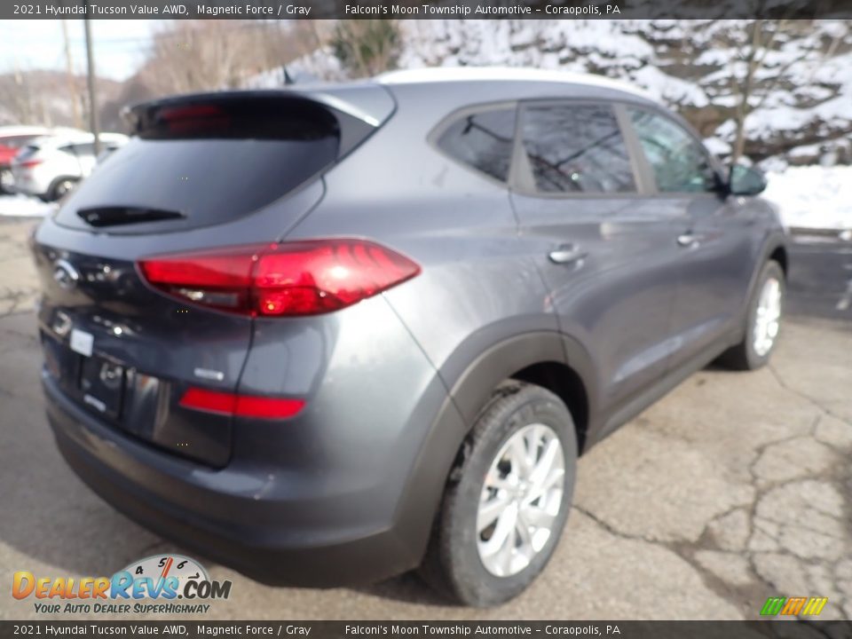 2021 Hyundai Tucson Value AWD Magnetic Force / Gray Photo #2