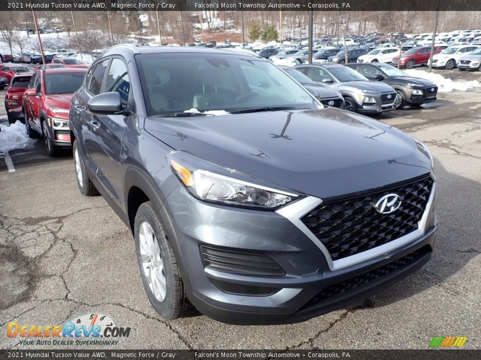 2021 Hyundai Tucson Value AWD Magnetic Force / Gray Photo #3