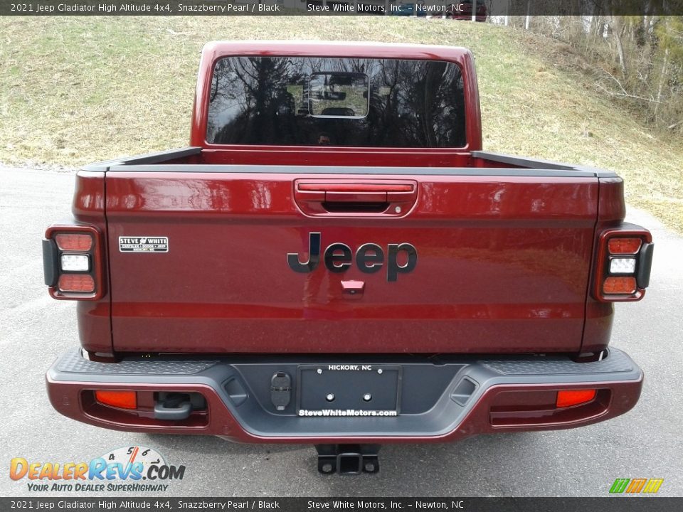 2021 Jeep Gladiator High Altitude 4x4 Snazzberry Pearl / Black Photo #8