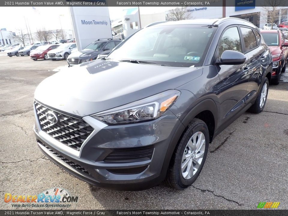 2021 Hyundai Tucson Value AWD Magnetic Force / Gray Photo #5