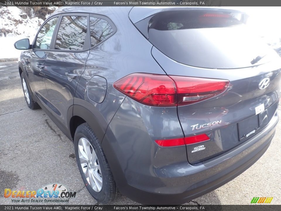 2021 Hyundai Tucson Value AWD Magnetic Force / Gray Photo #6