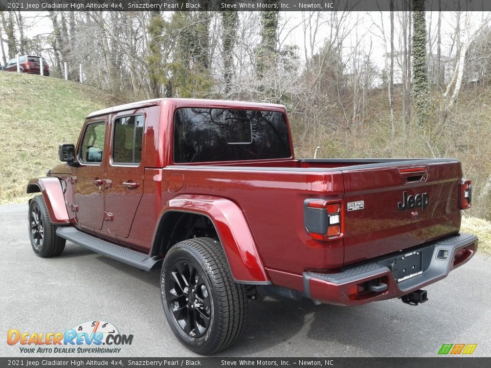 2021 Jeep Gladiator High Altitude 4x4 Snazzberry Pearl / Black Photo #10