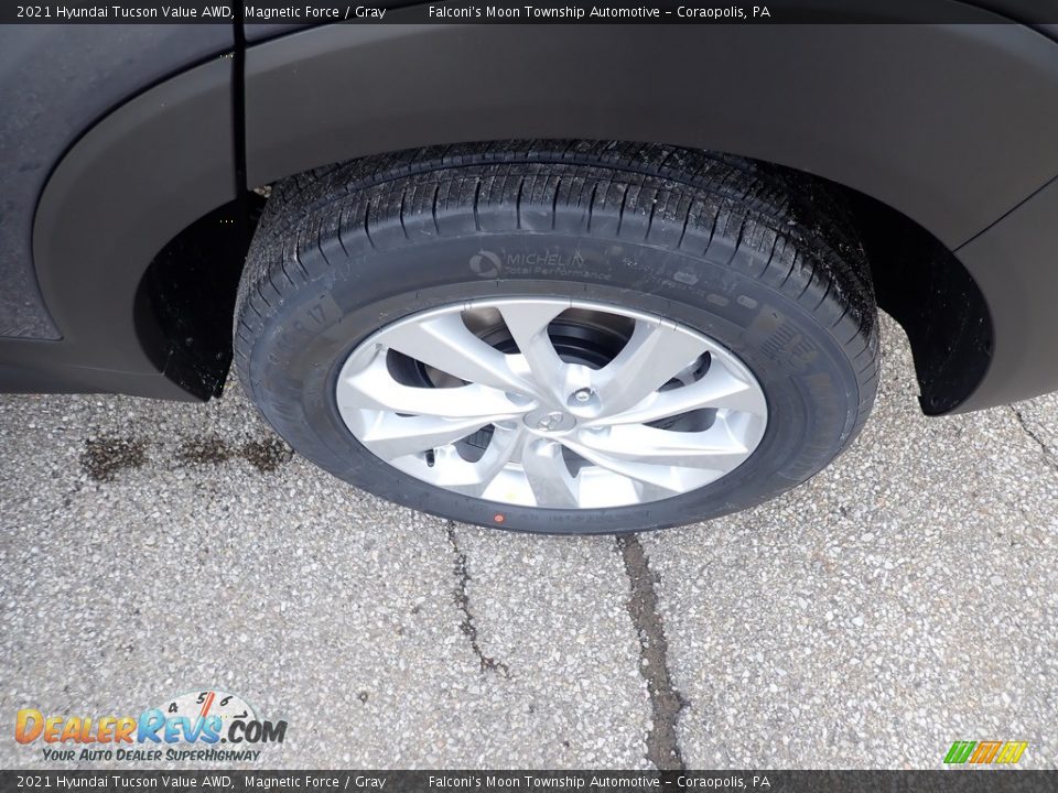 2021 Hyundai Tucson Value AWD Magnetic Force / Gray Photo #7