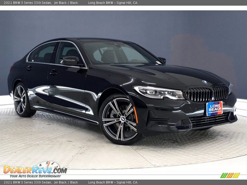 2021 BMW 3 Series 330i Sedan Jet Black / Black Photo #19