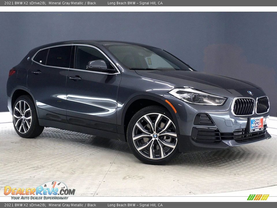 2021 BMW X2 sDrive28i Mineral Gray Metallic / Black Photo #1