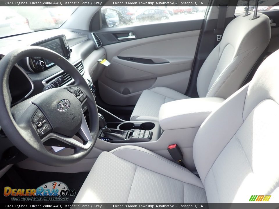 2021 Hyundai Tucson Value AWD Magnetic Force / Gray Photo #10