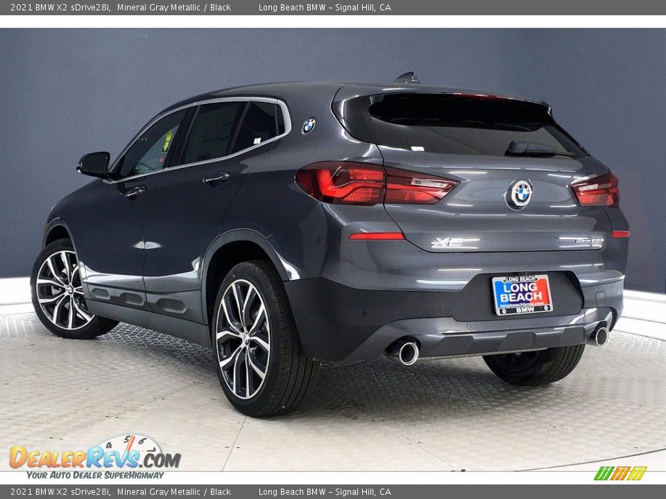 2021 BMW X2 sDrive28i Mineral Gray Metallic / Black Photo #3