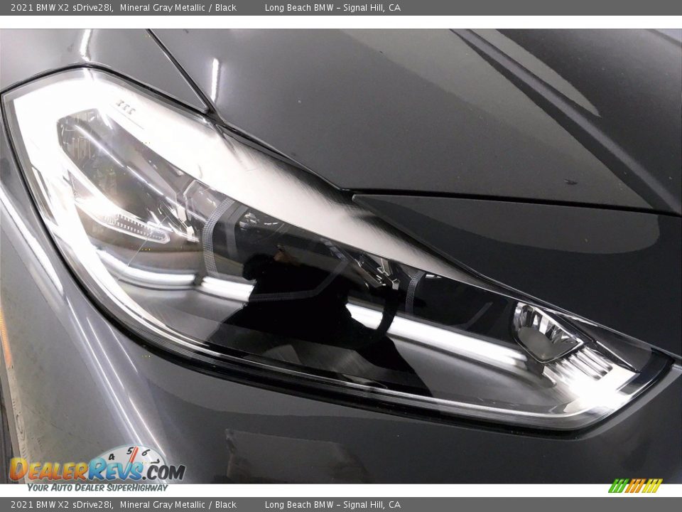 2021 BMW X2 sDrive28i Mineral Gray Metallic / Black Photo #15