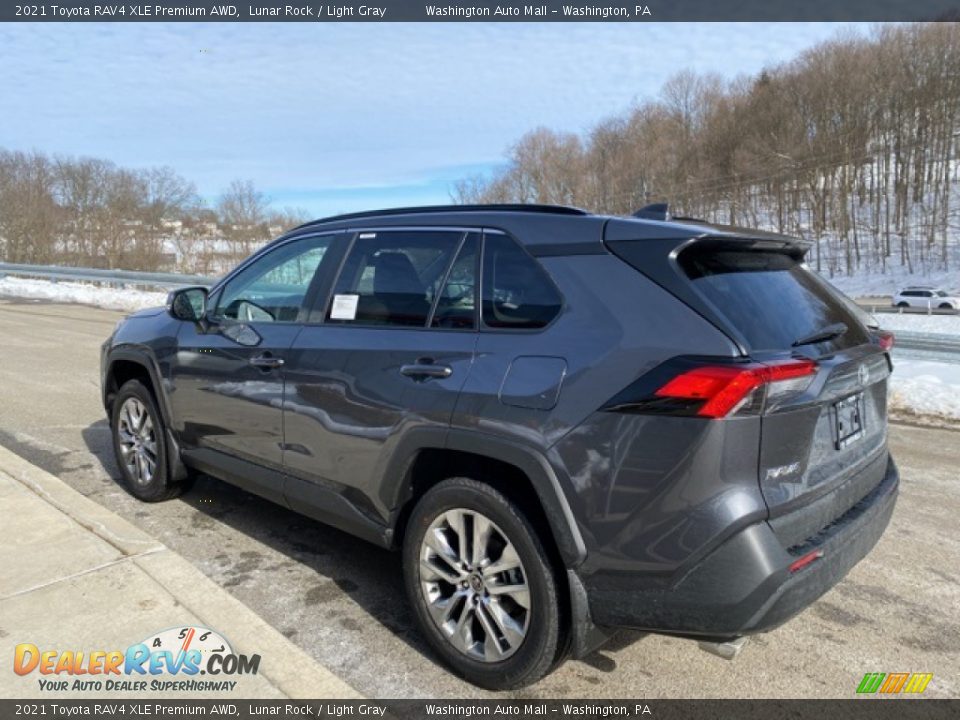 2021 Toyota RAV4 XLE Premium AWD Lunar Rock / Light Gray Photo #2